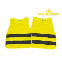 Chalecos reflectantes. Pack familiar (4 piezas)