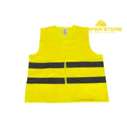 Chalecos reflectantes. Pack familiar (4 piezas)