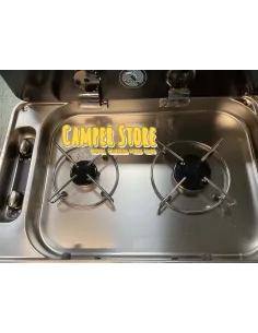 Cocina CAN con dos fuegos FC1336 2