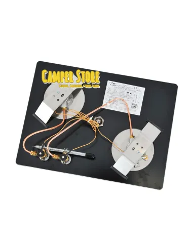 Cocina con 2 fuegos CAN PV1351-S