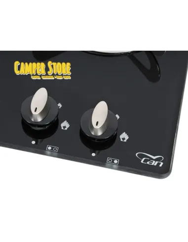 Cocina con 2 fuegos CAN PV1351-S
