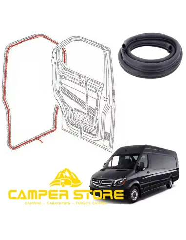Goma de contorno puertas delanteras Sprinter-Crafter 2006-2018