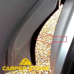 Goma ajuste bajo puertas delanteras Volskwagen T5 / T6 Izquierda