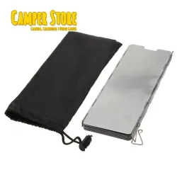 Paravientos para cocina portátil