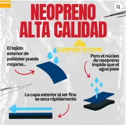 Funda asiento impermeable de Neopreno. UNIVERSAL