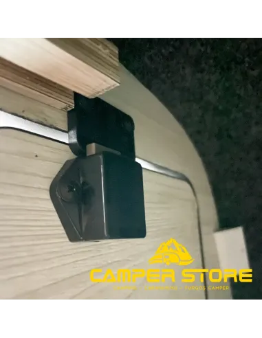 Tope para cierre con pulsador mini