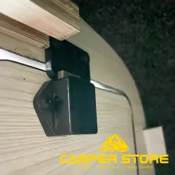 Tope para cierre con pulsador mini