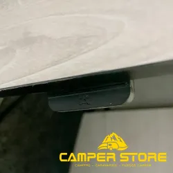 Tope para cierre con pulsador mini