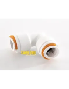 Conector acodado enchufable 12 mm
