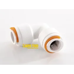 Conector acodado enchufable 12 mm