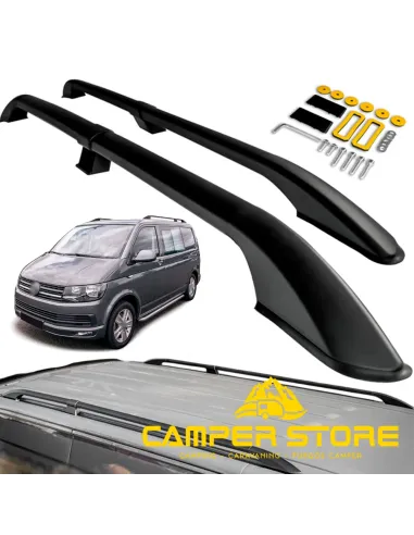 Barras de Techo Solid Alu Black VW T5/T6 L1