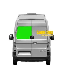 Cristal doble puerta trasera Crafter + 2017. Izquierda 2