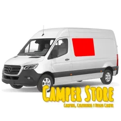 Ventana lateral para Sprinter +2006, Crafter 2006-16. Izquierda