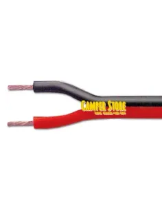Cable doble, rojo y negro Ø 2x2,5mm