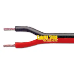 Cable doble, rojo y negro Ø 2x2,5mm