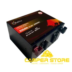 Batería de litio LifePO4 12V 310Ah Olalitio. Bajo asiento