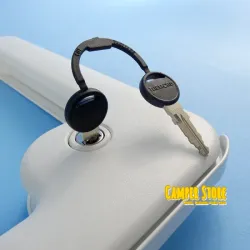 Portón DOOR III (385x335 mm), para WC fijo Thetford - Blanco