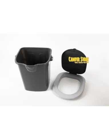 Cubo inodoro portátil camping