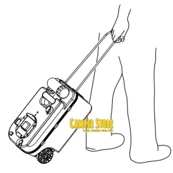 WC Fijo Carbest 17,2 L (con consola y portón de servicio)