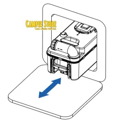 WC Fijo Carbest 17,2 L (con consola y portón de servicio)