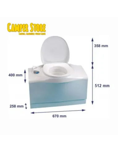 WC Fijo Thetford C 403 L AM Versión Izquierda