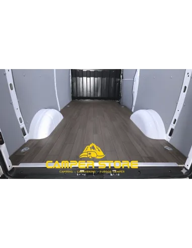 Suelo vinílico alta resistencia Wood Camper Ceniza