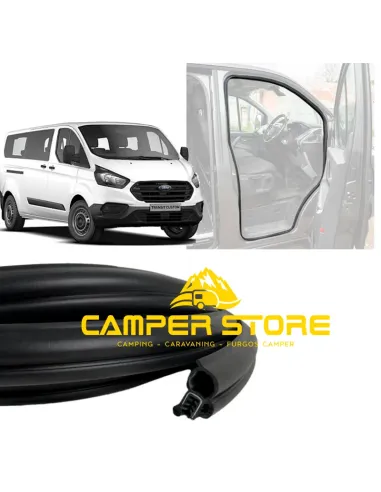 Goma de contorno puertas delanteras Ford Transit Custom