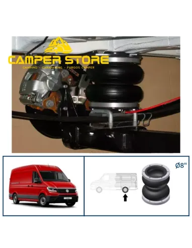 Suspensión neumatica TOPDRIVE MAN TGE/VW CRAFTER tracción 4X4