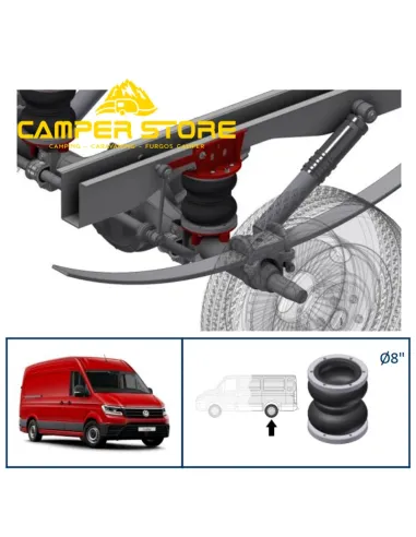 Suspensión neumatica TOPDRIVE MAN TGE/VW CRAFTER tracción 4X4