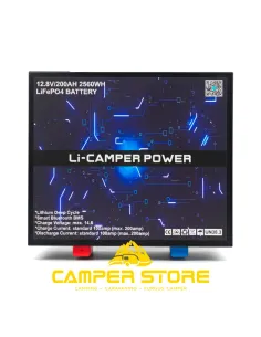 Batería de Litio 12v 200ah Li-Camper Power