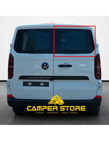 Cristal doble puerta trasera Volkswagen T7 +25. Derecha
