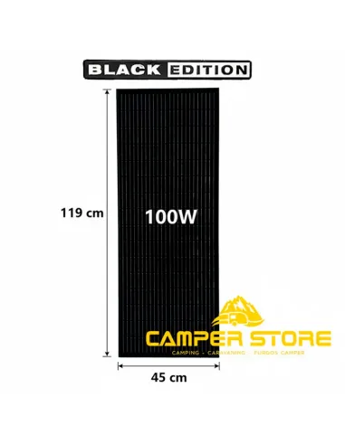 Panel Solar rígido Monocristalino 100W SolarFam