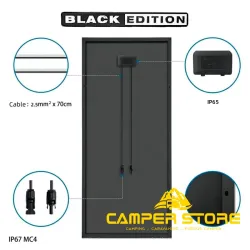 Panel Solar rígido Monocristalino 150W SolarFam