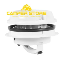 Aireador seta con ventilador y extractor 12V Maxxfan Dome Plus. Blanco
