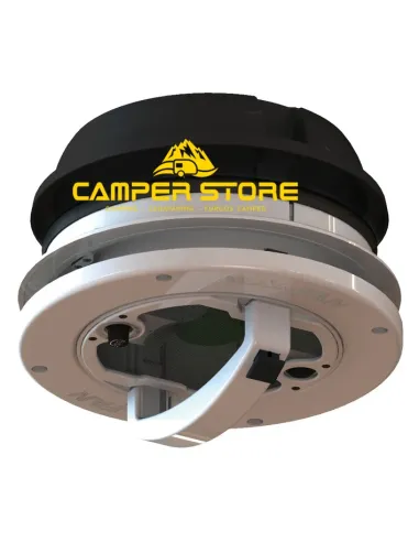 Aireador seta con ventilador y extractor 12V Maxxfan Dome Plus. Negro