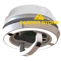 Aireador seta con ventilador y extractor 12V Maxxfan Dome Plus. Blanco