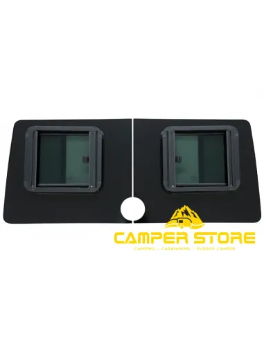 Cristal trasero corredera Crafter-MAN Oscurecedor + Mosquitera. DCHA.