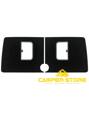 Cristal trasero corredera Crafter-MAN Oscurecedor + Mosquitera. DCHA.