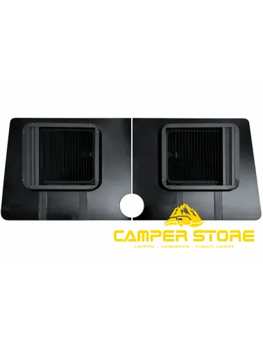 Cristal trasero corredera Crafter-MAN Oscurecedor + Mosquitera. DCHA.