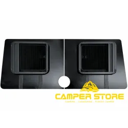 Cristal trasero corredera Crafter-MAN Oscurecedor + Mosquitera. DCHA.