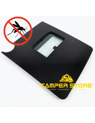 Cristal trasero corredera Crafter-MAN Oscurecedor + Mosquitera. DCHA.
