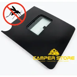 Cristal trasero corredera Crafter-MAN Oscurecedor + Mosquitera. DCHA.