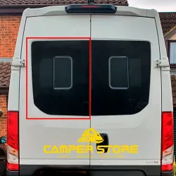 Ventana corredera puerta trasera Iveco +2014. Izquierda