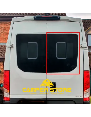 Ventana corredera puerta trasera Iveco +2014. Derecha
