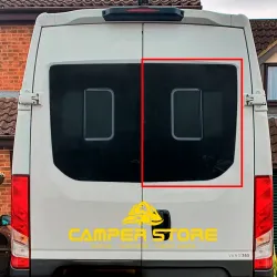 Ventana corredera puerta trasera Iveco +2014. Derecha