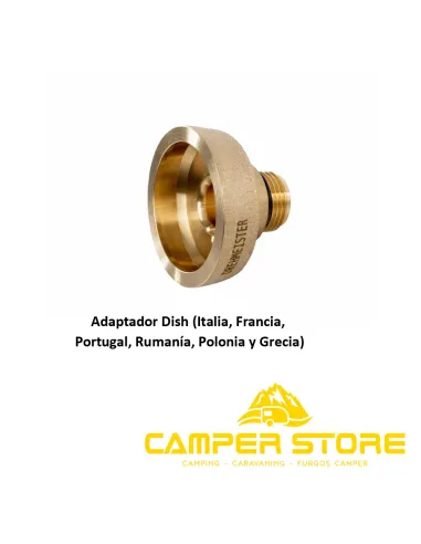 Kit de boquillas/adaptadores para recarga GLP. Drehmeister