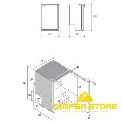 Nevera Vitrifrigo C115i CHR 115 Litros