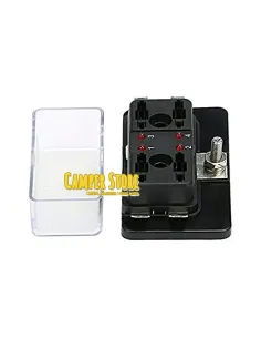 Caja Portafusibles. 4 unidades