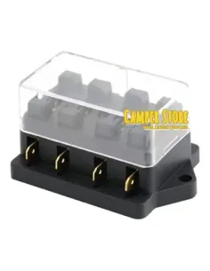 Caja Portafusibles. 4 unidades