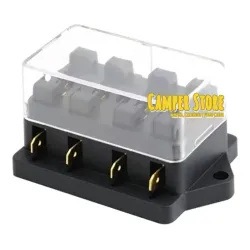 Caja Portafusibles. 4 unidades